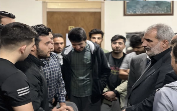 بازدید سرزده وزیر آموزش و پرورش ازپردیس شهید رجایی کرمانشاه 2