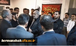 بازدید سرزده وزیر آموزش و پرورش ازپردیس شهید رجایی کرمانشاه 5