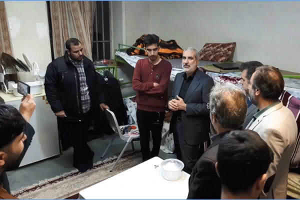 بازدید سرزده وزیر آموزش و پرورش ازپردیس شهید رجایی کرمانشاه 6