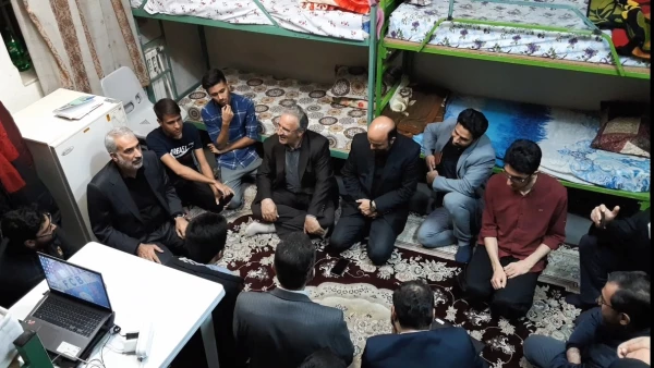 بازدید سرزده وزیر آموزش و پرورش ازپردیس شهید رجایی کرمانشاه 9