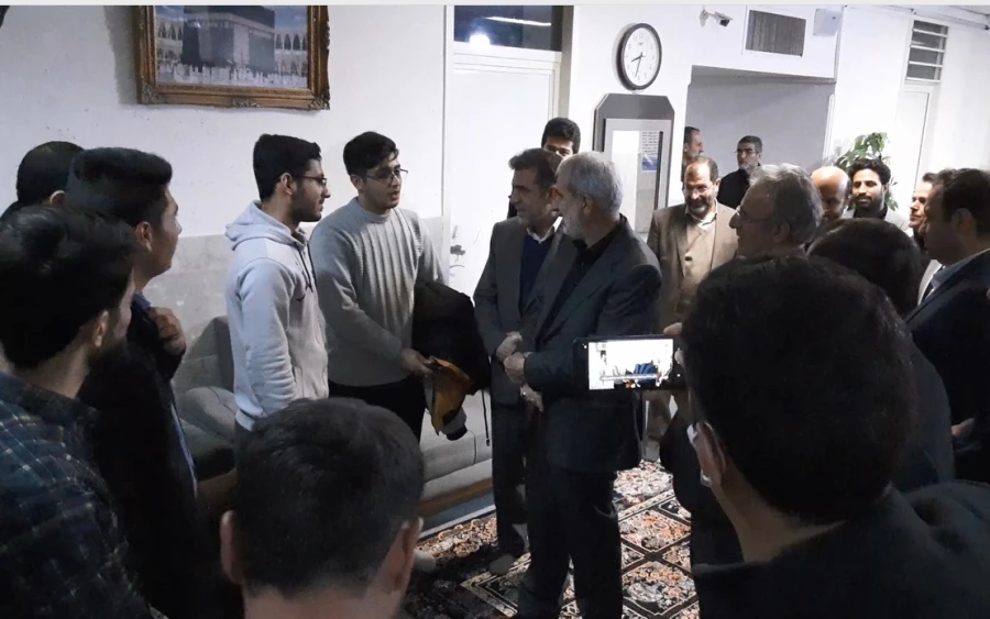 بازدید سرزده وزیر آموزش و پرورش ازپردیس شهید رجایی کرمانشاه 11