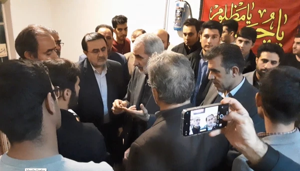 بازدید سرزده وزیر آموزش و پرورش ازپردیس شهید رجایی کرمانشاه 14