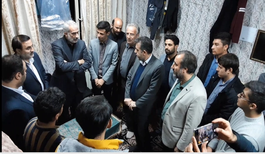 بازدید سرزده وزیر آموزش و پرورش ازپردیس شهید رجایی کرمانشاه 16