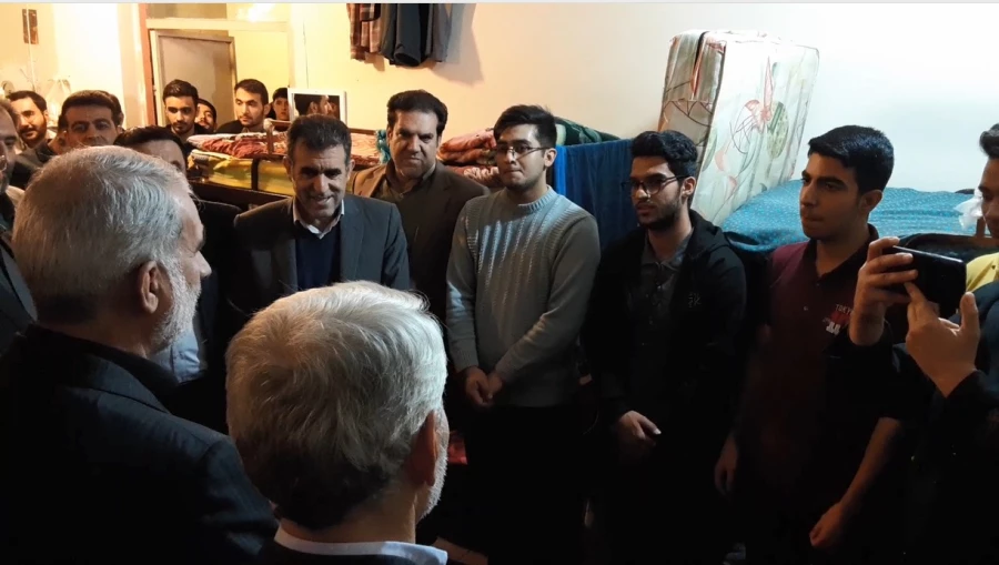 بازدید سرزده وزیر آموزش و پرورش ازپردیس شهید رجایی کرمانشاه 20