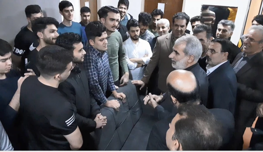 بازدید سرزده وزیر آموزش و پرورش ازپردیس شهید رجایی کرمانشاه 26