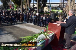 آئین تشییع و تدفین پیکر شهید گمنام دردانشگاه فرهنگیان کرمانشاه 2