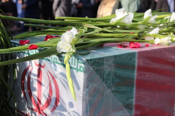 آئین تشییع و تدفین پیکر شهید گمنام دردانشگاه فرهنگیان کرمانشاه 5