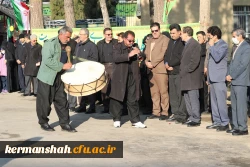 آئین تشییع و تدفین پیکر شهید گمنام دردانشگاه فرهنگیان کرمانشاه 18