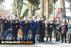 آئین تشییع و تدفین پیکر شهید گمنام دردانشگاه فرهنگیان کرمانشاه 20