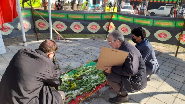 آئین تشییع و تدفین پیکر شهید گمنام دردانشگاه فرهنگیان کرمانشاه 28