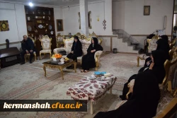 دیدار سرپرست مدیریت دانشگاه فرهنگیان کرمانشاه با خانواده شهید عبدالملکی 3