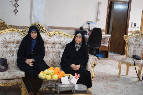 دیدار سرپرست مدیریت دانشگاه فرهنگیان کرمانشاه با خانواده شهید عبدالملکی 4