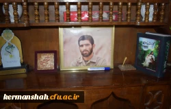 دیدار سرپرست مدیریت دانشگاه فرهنگیان کرمانشاه با خانواده شهید عبدالملکی 7