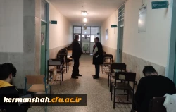 بازدید از روند برگزاری امتحانات پایان ترم دانشجویان دانشگاه فرهنگیان  4