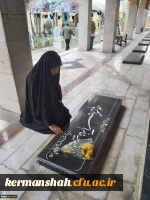 بازدید از سرای سالمندان مادر و حضور در مزار مادران شهدای شهر کرمانشاه 4