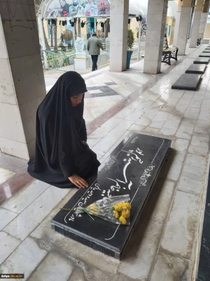 بازدید از سرای سالمندان مادر و حضور در مزار مادران شهدای شهر کرمانشاه 4