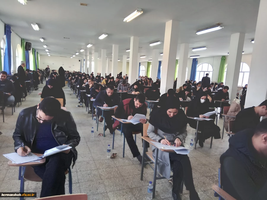 گزارش تصویری برگزاری آزمون دروس فرهنگی مهارت آموزان  2