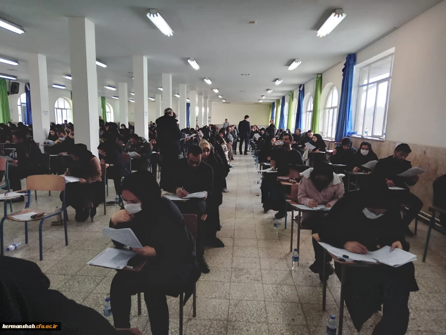 گزارش تصویری برگزاری آزمون دروس فرهنگی مهارت آموزان  3