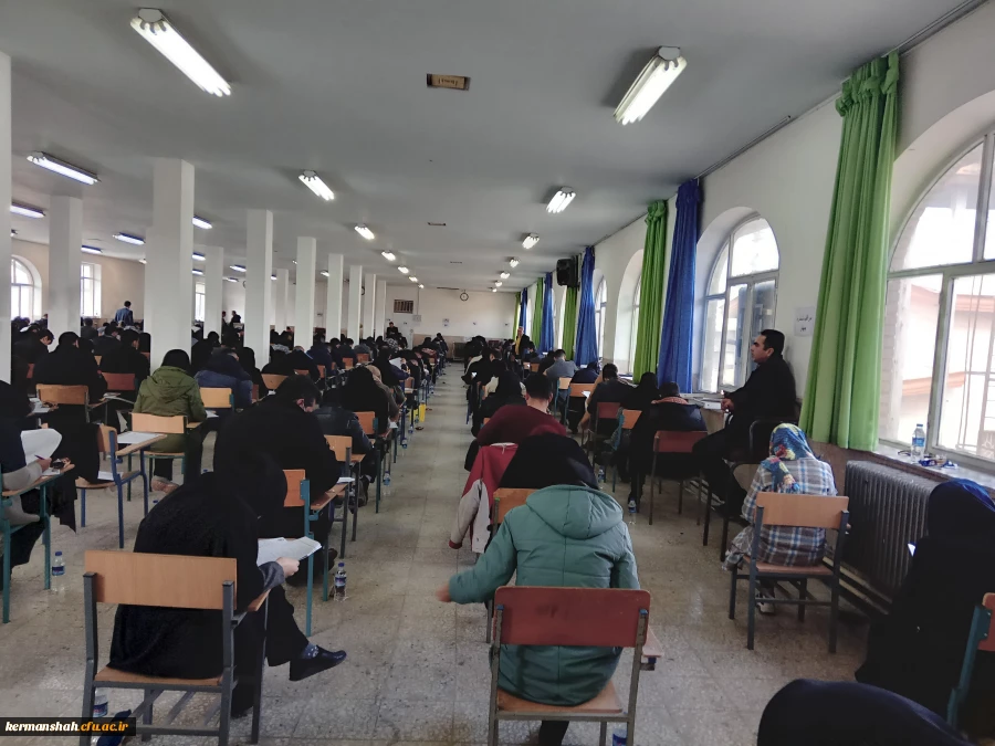 گزارش تصویری برگزاری آزمون دروس فرهنگی مهارت آموزان  4