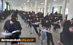 گزارش تصویری برگزاری آزمون دروس فرهنگی مهارت آموزان  2