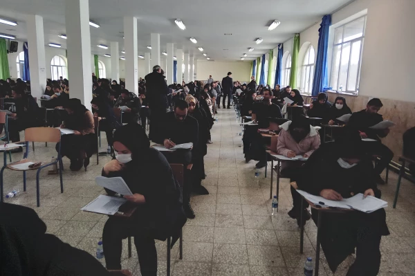 گزارش تصویری برگزاری آزمون دروس فرهنگی مهارت آموزان  3