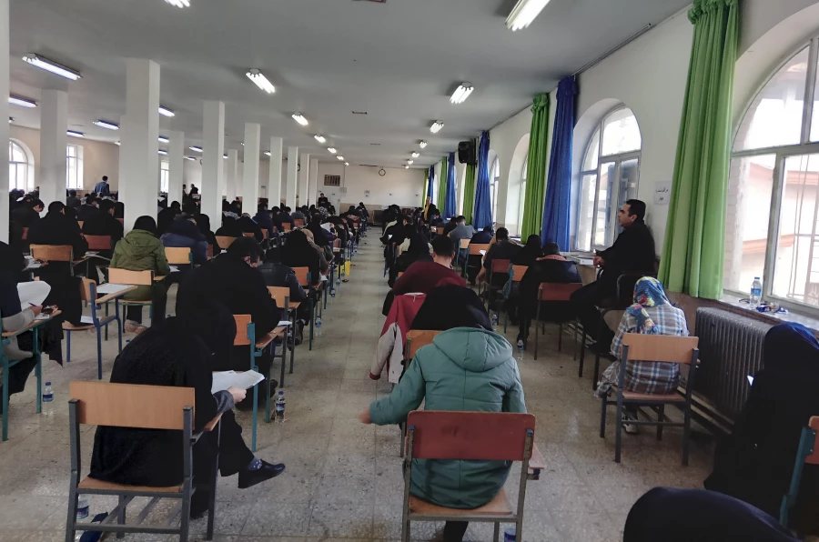 گزارش تصویری برگزاری آزمون دروس فرهنگی مهارت آموزان  4