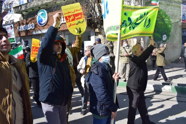 حماسه حضور انقلابی جامعه دانشگاه فرهنگیان کرمانشاه در راهپیمایی یوم الله 22 بهمن 1401 4
