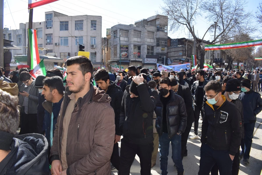 حماسه حضور انقلابی جامعه دانشگاه فرهنگیان کرمانشاه در راهپیمایی یوم الله 22 بهمن 1401 5
