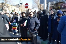 حماسه حضور انقلابی جامعه دانشگاه فرهنگیان کرمانشاه در راهپیمایی یوم الله 22 بهمن 1401 10