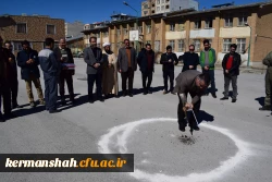 کلنگ زنی سالن ورزشی چند منظوره سرپوشیده پردیس شهید رجایی به زمین زده شد 6