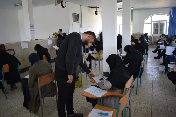 برگزاری آزمون جامع اصلح مهارت آموزان در دانشگاه فرهنگیان کرمانشاه 4
