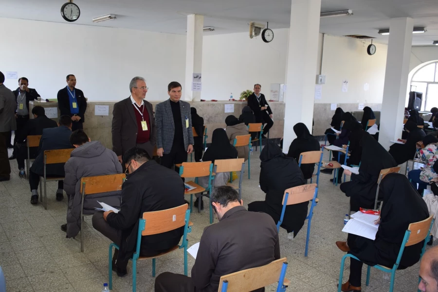 برگزاری آزمون جامع اصلح مهارت آموزان در دانشگاه فرهنگیان کرمانشاه 7