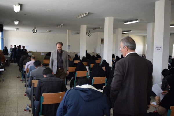 برگزاری آزمون جامع اصلح مهارت آموزان در دانشگاه فرهنگیان کرمانشاه 9