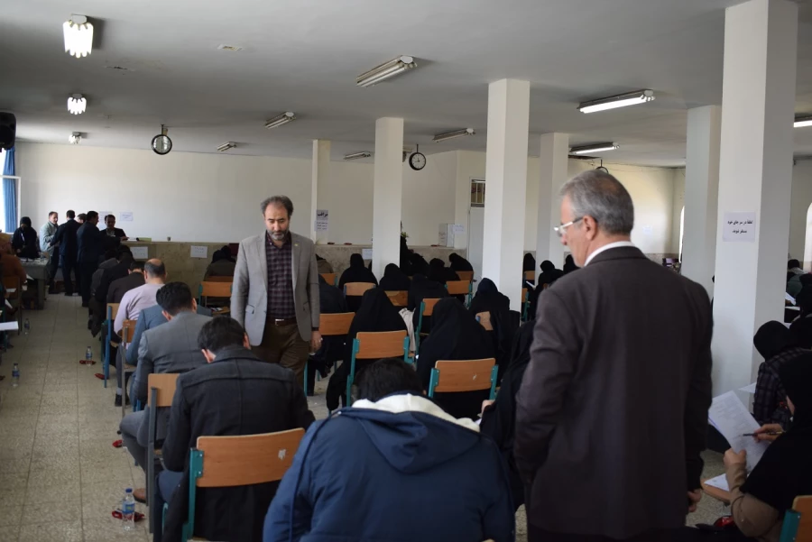 برگزاری آزمون جامع اصلح مهارت آموزان در دانشگاه فرهنگیان کرمانشاه 9