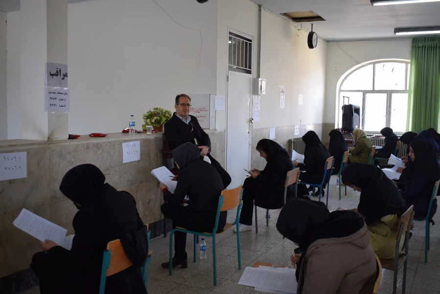 برگزاری آزمون جامع اصلح مهارت آموزان در دانشگاه فرهنگیان کرمانشاه 10