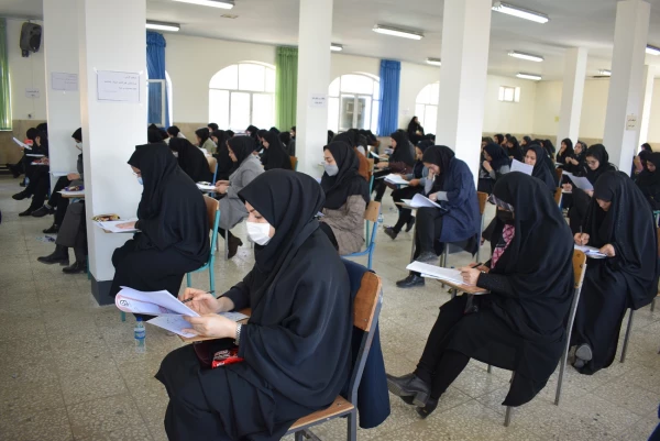 برگزاری آزمون جامع اصلح مهارت آموزان در دانشگاه فرهنگیان کرمانشاه 11