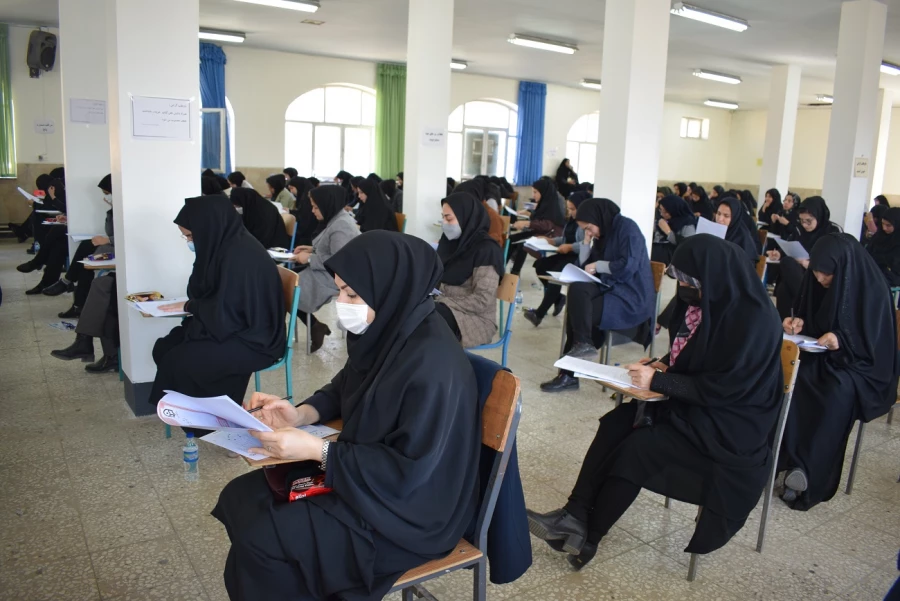 برگزاری آزمون جامع اصلح مهارت آموزان در دانشگاه فرهنگیان کرمانشاه 11