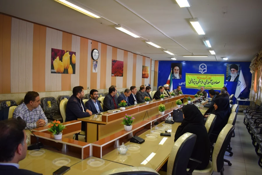 آئین تکریم و معارفه معاون آموزشی پردیس شهید رجایی برگزار شد 4