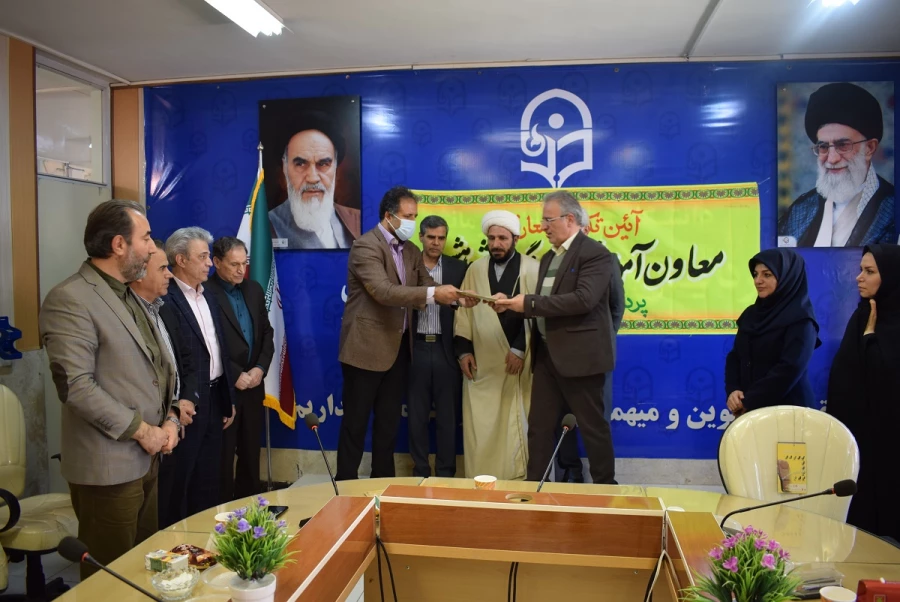 آئین تکریم و معارفه معاون آموزشی پردیس شهید رجایی برگزار شد 10