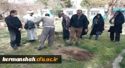 مراسم درختکاری به یاد شهدای دانشجو معلم مرکز 2