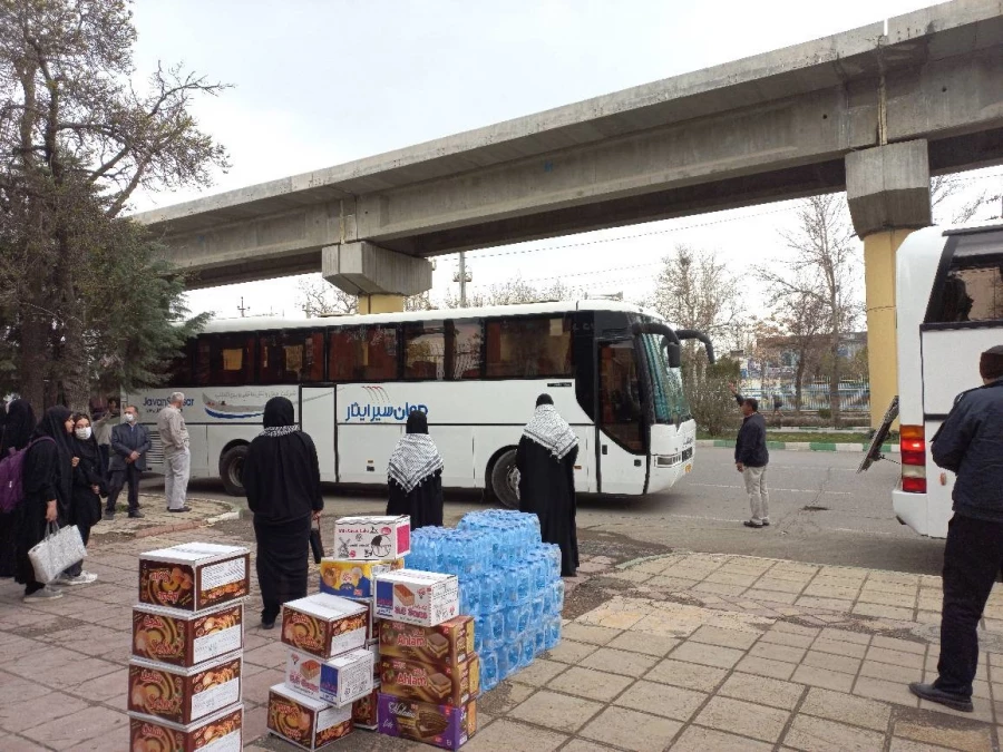 اعزام دانشجومعلمان دختر پردیس شهید صدوقی به اردوی راهیان نور 2