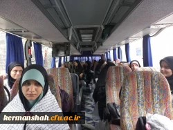 اعزام دانشجومعلمان دختر پردیس شهید صدوقی به اردوی راهیان نور 7