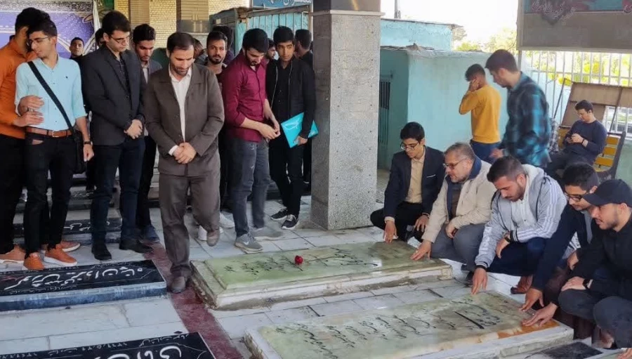 برگزاری مراسم «ضیافت شهدا» در دانشگاه فرهنگیان کرمانشاه 3