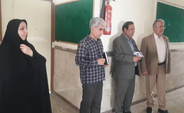 بازدید از مدارس تحت پوشش درس کارورزی 4