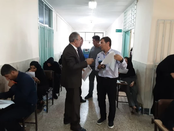  آزمون دروس فرهنگی پایان پودمان اول سری هفتم و جاماندگان دوره های قبل برگزار شد. 3