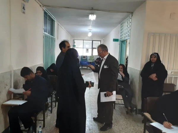  آزمون دروس فرهنگی پایان پودمان اول سری هفتم و جاماندگان دوره های قبل برگزار شد. 5