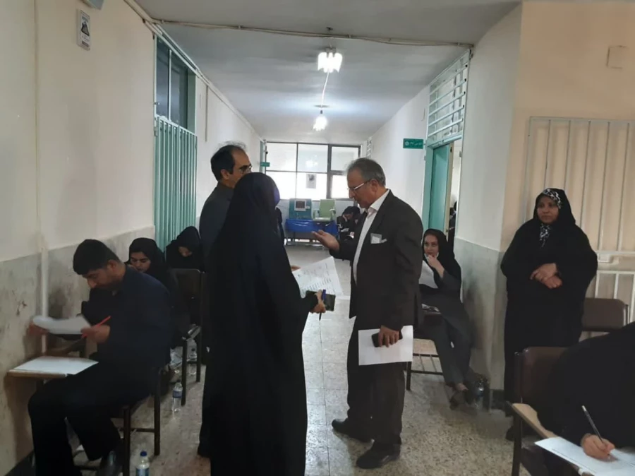  آزمون دروس فرهنگی پایان پودمان اول سری هفتم و جاماندگان دوره های قبل برگزار شد. 5