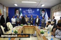 آیین تکریم و معارفه مسئولین بسیج دانشجویی پردیس های دانشگاه فرهنگیان استان کرمانشاه برگزار شد. 5