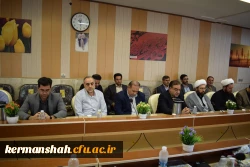 آیین تکریم و معارفه مسئول دفتر نهاد نمایندگی مقام معظم رهبری دانشگاه فرهنگیان استان کرمانشاه 7