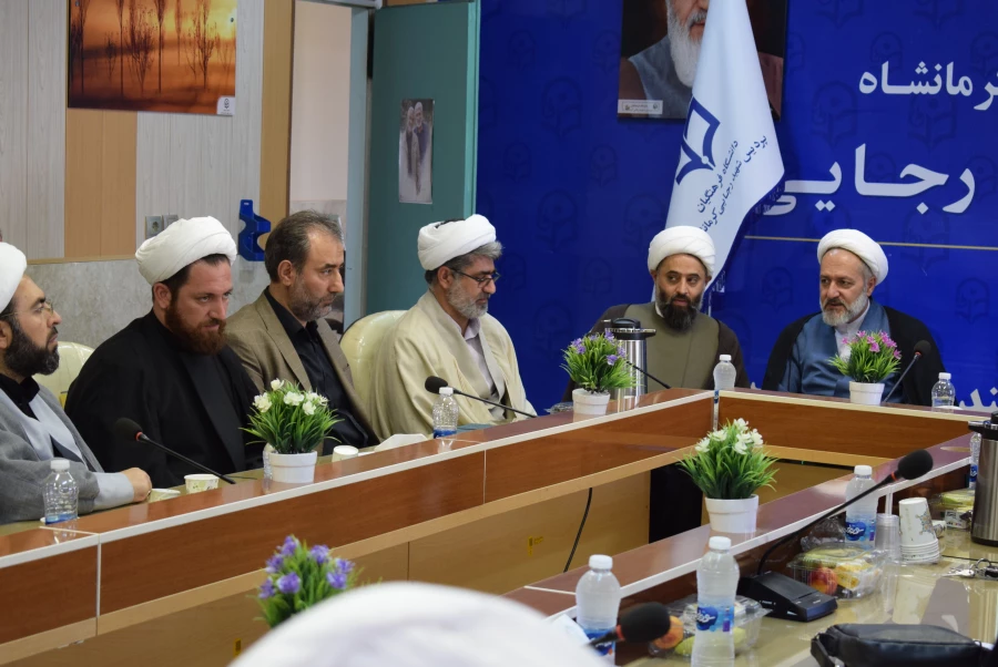 آیین تکریم و معارفه مسئول دفتر نهاد نمایندگی مقام معظم رهبری دانشگاه فرهنگیان استان کرمانشاه 13